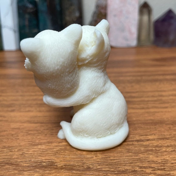 Ivory Nut Cat Carving - Picture 4 of 6
